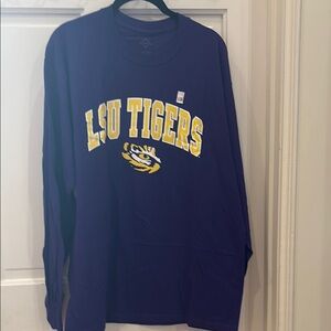 LSU Tigers Purple Long Sleeve Shirt